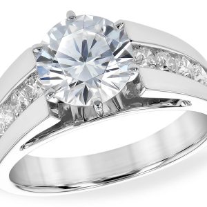 14KT Gold Semi-Mount Engagement Ring