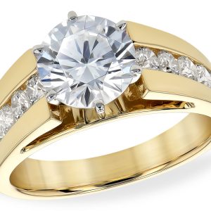 14KT Gold Semi-Mount Engagement Ring