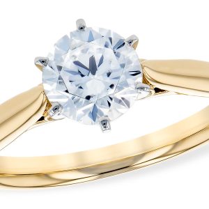 14KT Gold Semi-Mount Engagement Ring