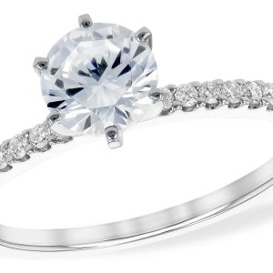14KT Gold Semi-Mount Engagement Ring