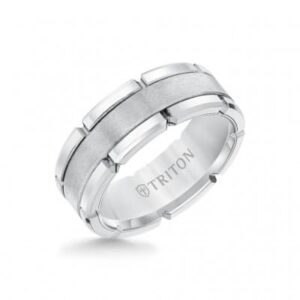 8 mm Tungsten Carbon Ring