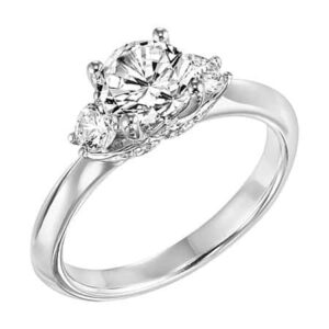 3-Stone Diamond Engagement Ring