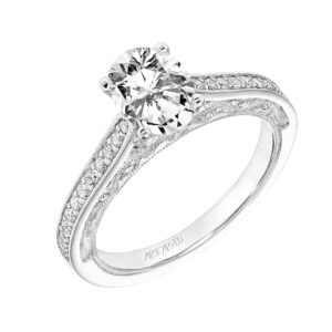 "Marie" Vintage Inspired Engagement Ring