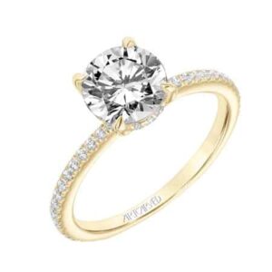 "Chelsea" Yellow Gold Diamond Engagement Ring