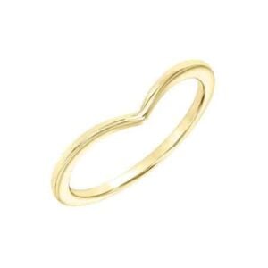 14k "V" Style Stackable Bands