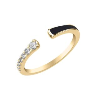 Diamond and Cerame Band