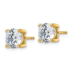 14ky 4.0ctw Diamond Studs